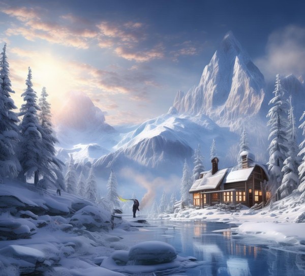 冬日秘境之旅，发现冰雪世界的绝美旅游胜地,冬日秘境之旅，发现冰雪世界的绝美旅游胜地,风情,滑雪胜地,绝美之地,第1张