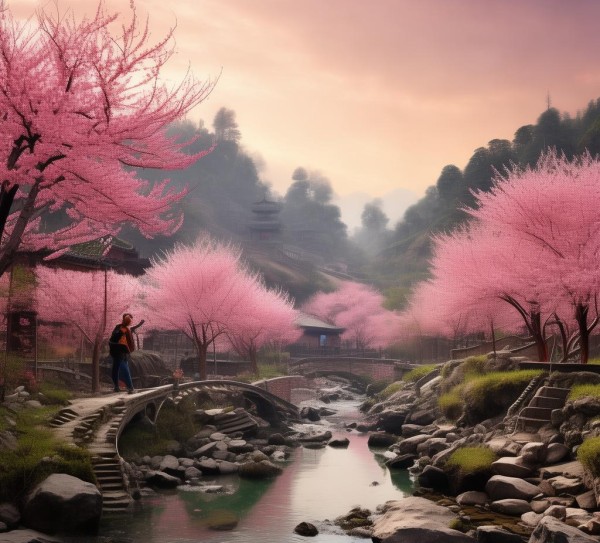 世外桃源之旅，唐山桃花源的自然魅力探寻,世外桃源之旅，唐山桃花源的自然魅力探寻,景点,风情,美食,第1张
