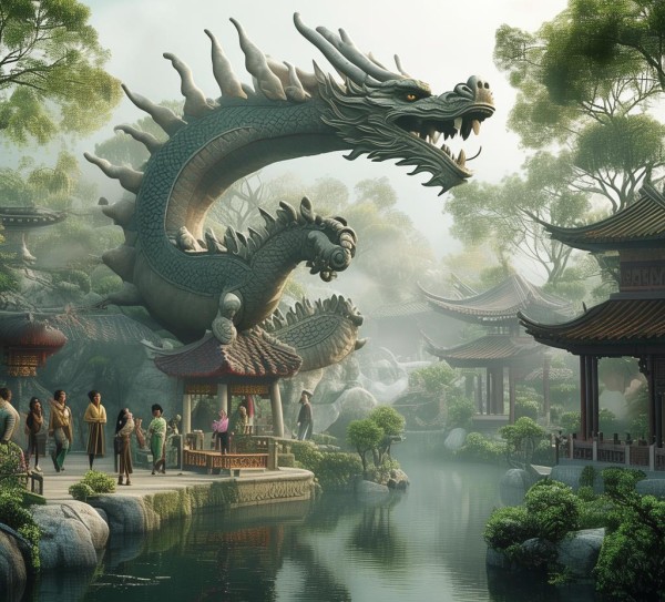 华龙吟，古韵今风休闲胜地探秘之旅,华龙吟，古韵今风休闲胜地探秘之旅,历史,美食,风光,第1张