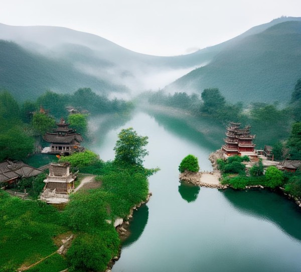 云龙湖，湖南自然与人文景观的交融秘境,云龙湖，湖南自然与人文景观的交融秘境,历史,景点,风光,第1张