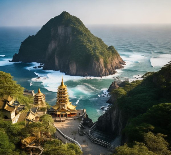 普陀山十大必游景点，探秘海岛奇观,普陀山十大必游景点，探秘海岛奇观,历史,景点,风光,第1张