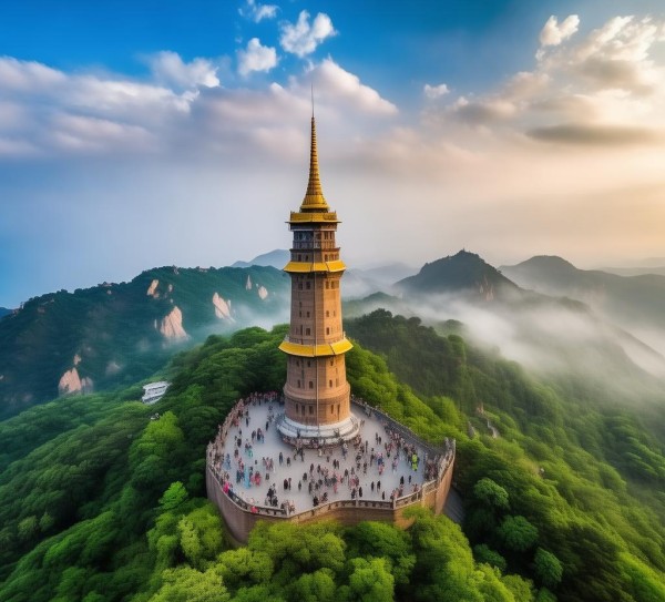 烟台塔山，自然人文双馨，畅游胜地好评如潮！,烟台塔山，自然人文双馨，畅游胜地好评如潮！,历史,景点,风光,第1张