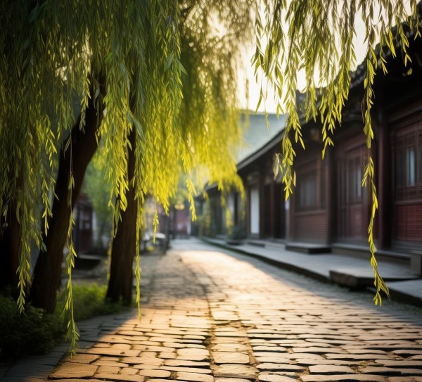 塞上古城银川，柳枝下的隐秘美景探秘,塞上古城银川，柳枝下的隐秘美景探秘,历史,景点,美食,第1张