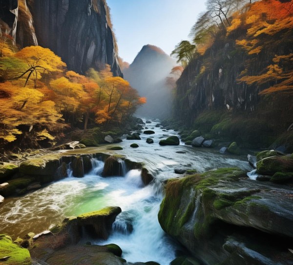 洛宁绝景探秘，河南洛宁自然奇观之旅,洛宁绝景探秘，河南洛宁自然奇观之旅,历史,景点,美食,第1张
