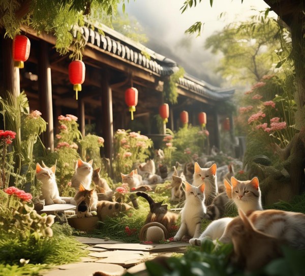 恩施猫猫乐园，揭秘山城中的猫咪天堂,恩施猫猫乐园，揭秘山城中的猫咪天堂,历史,景点,风情,第1张