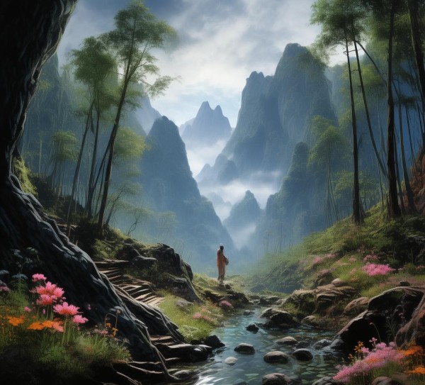 天姥山秘境探幽，揭秘神秘山峰的内在风光,天姥山秘境探幽，揭秘神秘山峰的内在风光,历史,景点,风光,第1张
