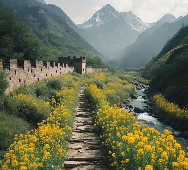 黄花水长城，历史遗迹与自然风光的秘境探险之旅,黄花水长城，历史遗迹与自然风光的秘境探险之旅,历史,景点,美食,第1张