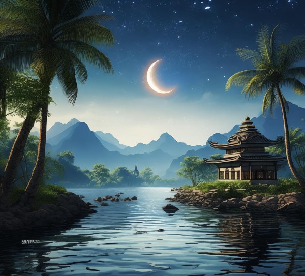 月亮湾，自然与文化交融的休闲天堂,月亮湾，自然与文化交融的休闲天堂,景点,风光,自然,第1张