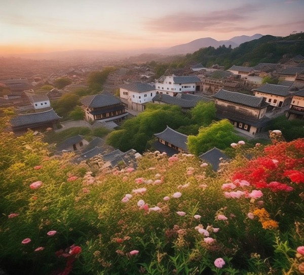 花山古韵寻踪，历史建筑景点全景览,花山古韵寻踪，历史建筑景点全景览,历史,景点,风情,第1张