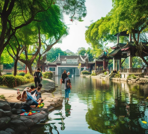 宁波江北公园休闲之旅，揭秘你的休闲时光胜地,宁波江北公园休闲之旅，揭秘你的休闲时光胜地,自然,水上乐园,第1张