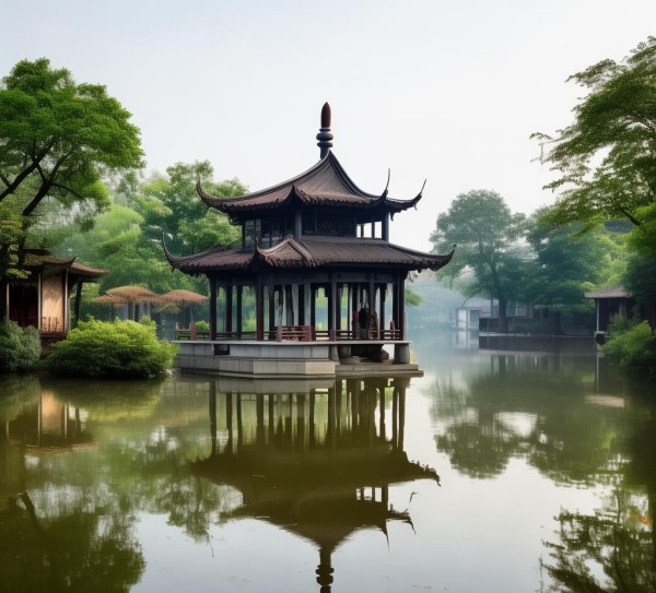 江南水乡湖心亭，揭秘神秘魅力之地,江南水乡湖心亭，揭秘神秘魅力之地,历史,景点,神秘,第1张