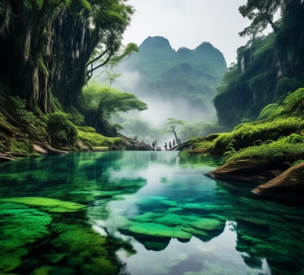 巢湖秘境探幽，清涧巢湖，揭秘隐世游玩胜地,巢湖秘境探幽，清涧巢湖，揭秘隐世游玩胜地,历史,风情,美食,第1张