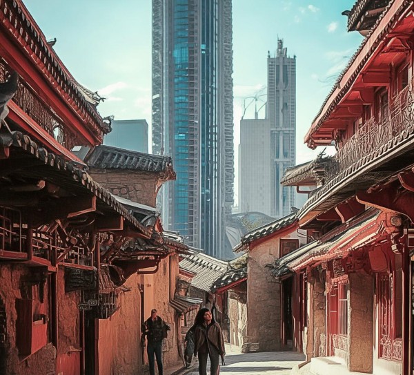 漫步古都新颜，发现繁华与现代的交融魅力,漫步古都新颜，发现繁华与现代的交融魅力,历史,景点,风情,第1张