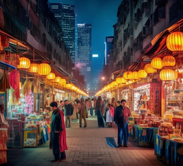 南宁夜市探秘，解锁南宁夜生活的秘密基地,南宁夜市探秘，解锁南宁夜生活的秘密基地,美食,风光,烧烤,第1张