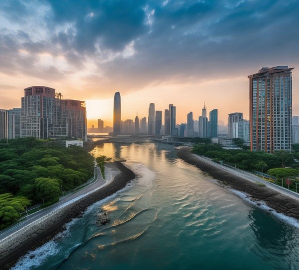 深圳湾畔，探寻海滨都市的自然与人文秘境,深圳湾畔，探寻海滨都市的自然与人文秘境,景点,风光,自然,第1张