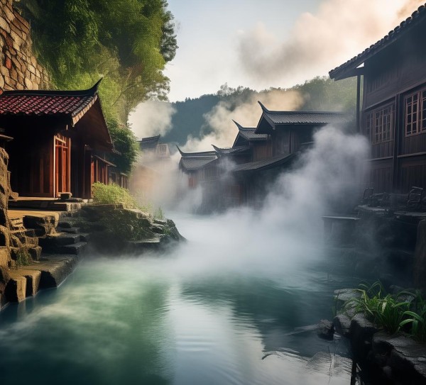 宁乡灰汤，温泉古镇的秘境之旅,宁乡灰汤，温泉古镇的秘境之旅,历史,景点,风情,第1张