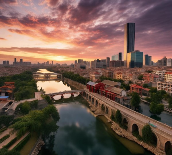 红桥，历史与现代交融的美丽景观之旅,红桥，历史与现代交融的美丽景观之旅,历史,景点,风情,第1张