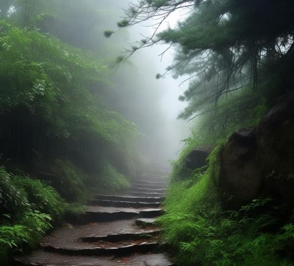 庐山雨雾探幽之旅，探寻神秘山水的绝佳之地,庐山雨雾探幽之旅，探寻神秘山水的绝佳之地,历史,景点,风光,第1张