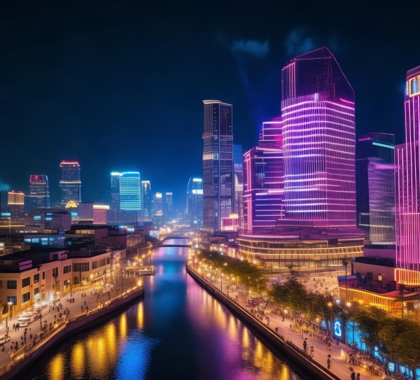 渠县璀璨夜韵，揭秘城市夜景打卡胜地,渠县璀璨夜韵，揭秘城市夜景打卡胜地,历史,景点,美食,第1张