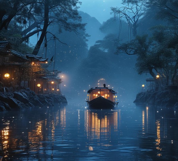 泸水夜游指南，夜探泸水，不留遗憾的秘境之旅,泸水夜游指南，夜探泸水，不留遗憾的秘境之旅,风情,美食,风光,第1张