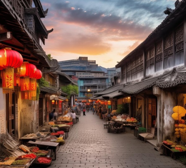 嵩县旧县镇，历史与现代交融的美丽画卷探寻之旅,嵩县旧县镇，历史与现代交融的美丽画卷探寻之旅,历史,景点,风光,第1张