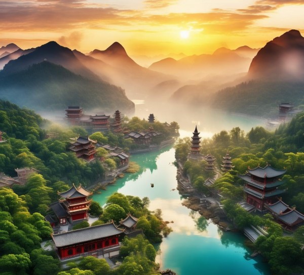 绝美河山之旅，揭秘中国隐藏瑰宝,绝美河山之旅，揭秘中国隐藏瑰宝,历史,景点,风情,第1张
