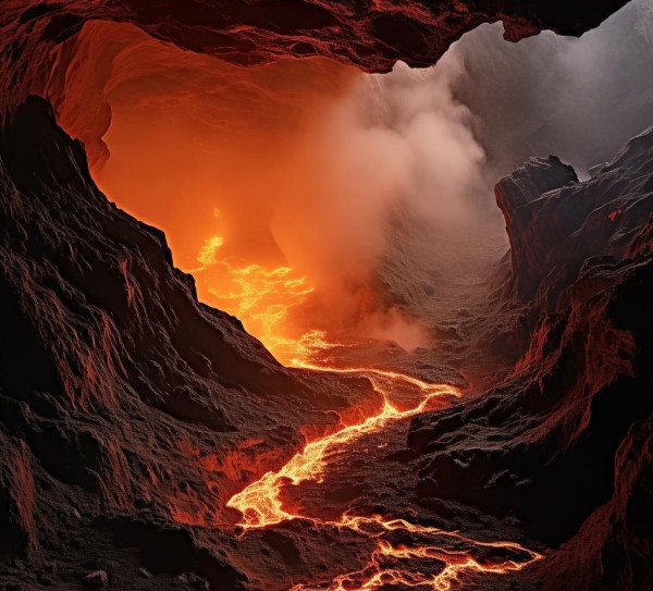 地下火山奇观，揭秘全球四大地下熔岩景观,地下火山奇观，揭秘全球四大地下熔岩景观,神秘,自然,第1张