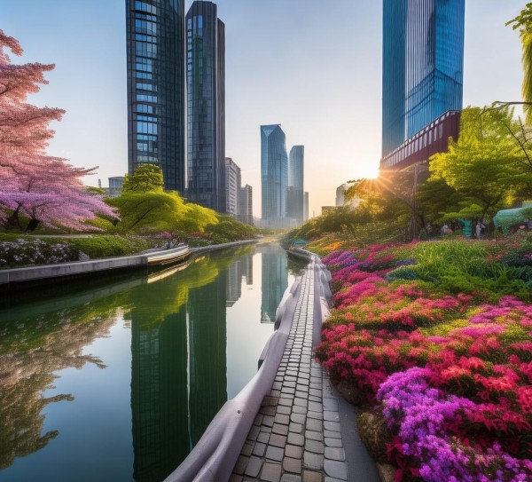 杭州滨江新城，都市美景漫步之旅,杭州滨江新城，都市美景漫步之旅,历史,景点,美食,第1张
