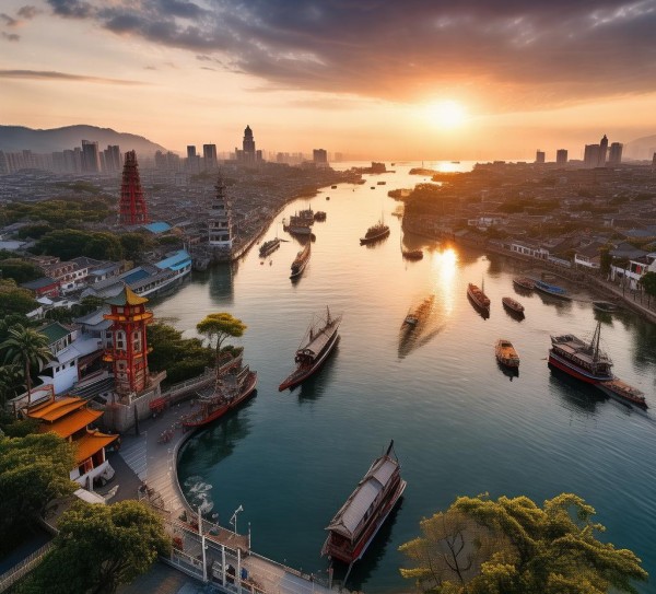 泉州湾畔风情画卷，揭秘泉州湾周边绝美风光,泉州湾畔风情画卷，揭秘泉州湾周边绝美风光,历史,景点,风情,第1张