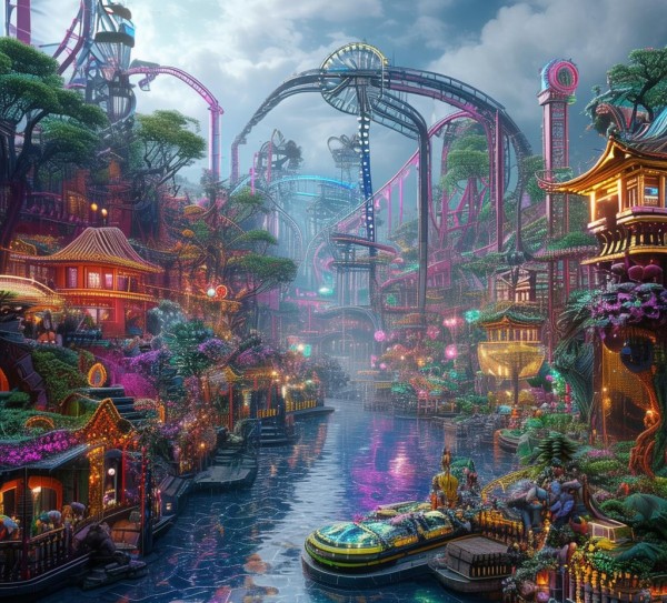 魔都乐园探秘，精彩景点大公开,魔都乐园探秘，精彩景点大公开,历史,景点,景点大盘点,第1张
