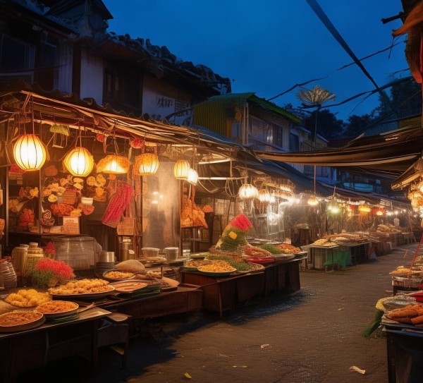 塘沽夜市探秘，夜幕下的美食狂欢地图,塘沽夜市探秘，夜幕下的美食狂欢地图,风情,美食,风光,第1张