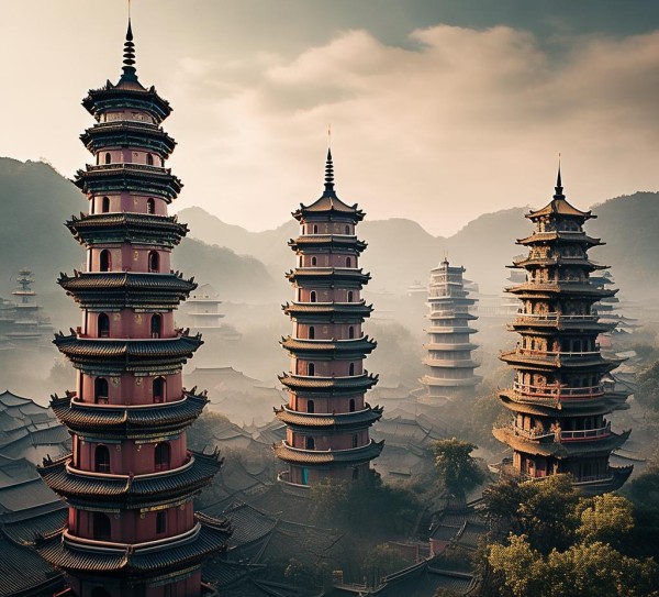 吉安名塔林立，古韵之美探秘之旅,吉安名塔林立，古韵之美探秘之旅,历史,景点,古韵,第1张