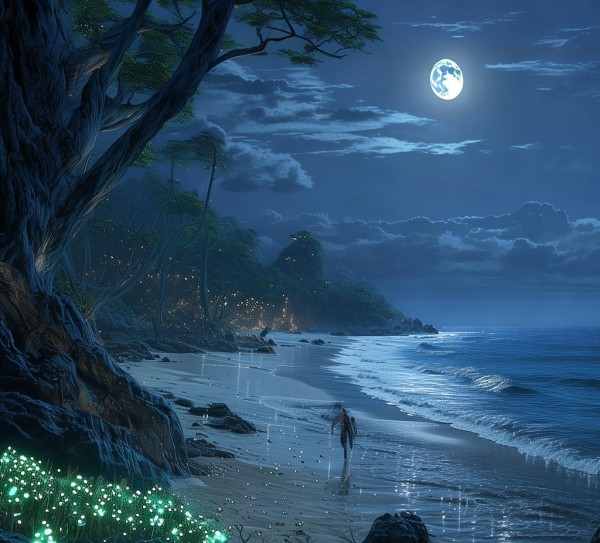 夜幕下的外海浪漫秘境，探索无限魅力之地,夜幕下的外海浪漫秘境，探索无限魅力之地,美食,水上乐园,体验,第1张