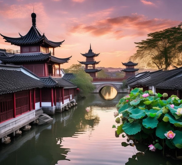 苏杭水乡风情之旅，不容错过的绝美江南风光,苏杭水乡风情之旅，不容错过的绝美江南风光,历史,景点,风情,第1张