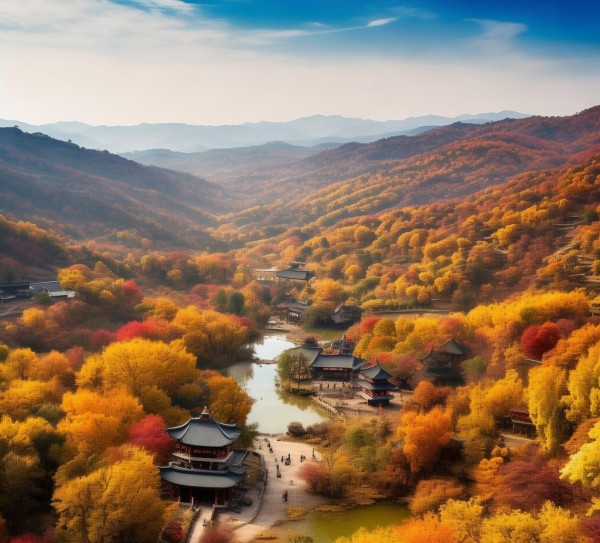 河南秋色秘境，秋意盎然的美丽秋游地图,河南秋色秘境，秋意盎然的美丽秋游地图,历史,风光,自然,第1张