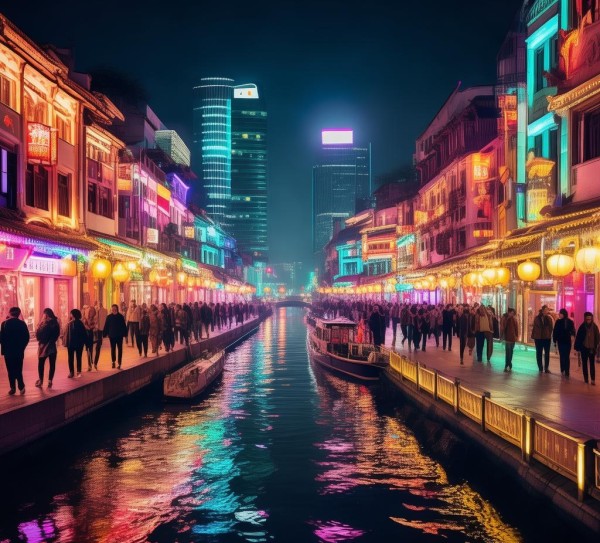 夜游广州，商都璀璨之旅,夜游广州，商都璀璨之旅,历史,美食,自然,第1张