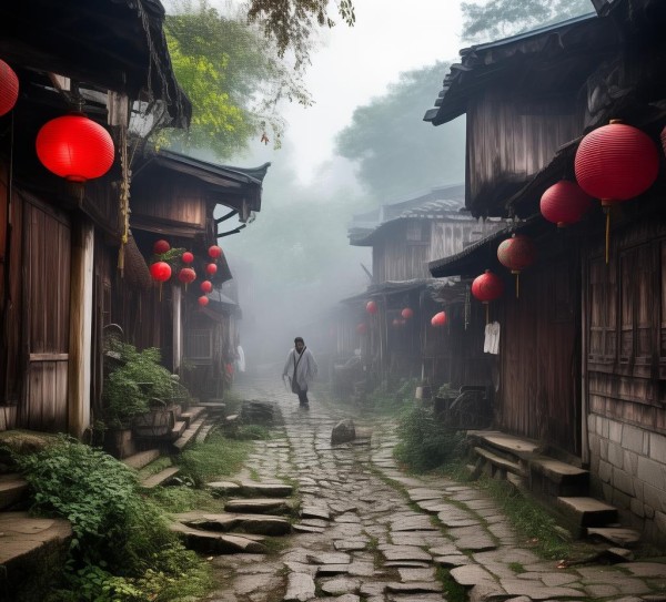 探寻武汉秘境，揭秘鲜为人知的古村风情,探寻武汉秘境，揭秘鲜为人知的古村风情,历史,景点,风情,第1张