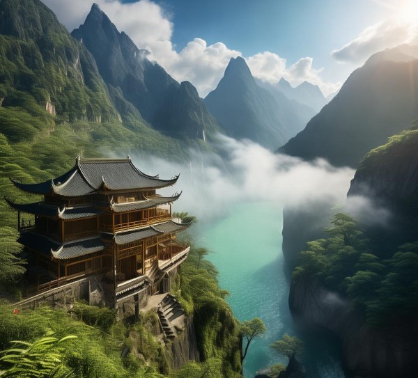 瓦屋头奇观，揭秘盆地明珠之谜,瓦屋头奇观，揭秘盆地明珠之谜,历史,景点,美食,第1张