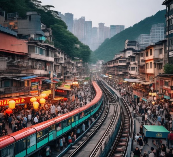 重庆杨家坪轻轨周边风情之旅揭秘,重庆杨家坪轻轨周边风情之旅揭秘,风情,美食,自然,第1张