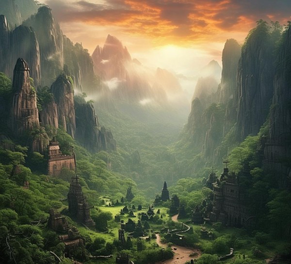云丘山秘境，自然奇观与人文历史之旅,云丘山秘境，自然奇观与人文历史之旅,历史,景点,风情,第1张