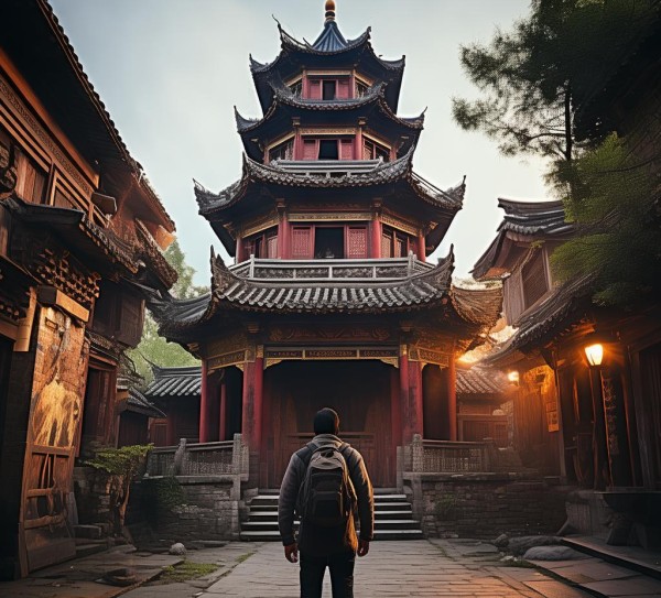 探寻泾崇文塔，古塔之谜与历史风情,探寻泾崇文塔，古塔之谜与历史风情,历史,景点,风光,第1张