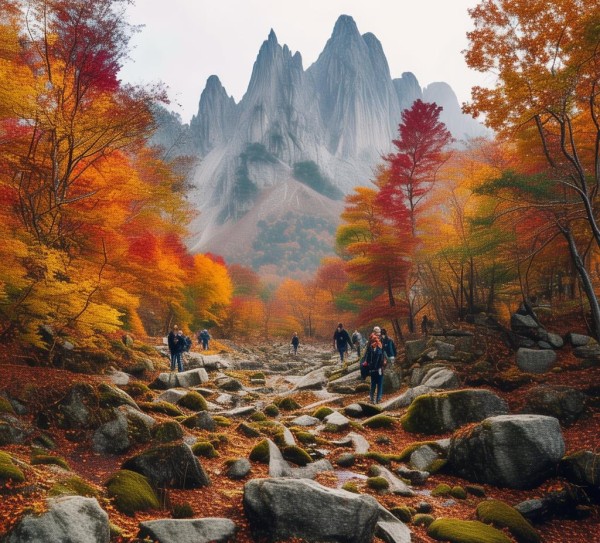 黄山秋韵，秋色斑斓的旅游秘境探寻,黄山秋韵，秋色斑斓的旅游秘境探寻,景点,自然,自然奇观,第1张