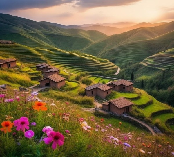 甘肃农村绝美风光探秘之旅,甘肃农村绝美风光探秘之旅,历史,景点,风情,第1张
