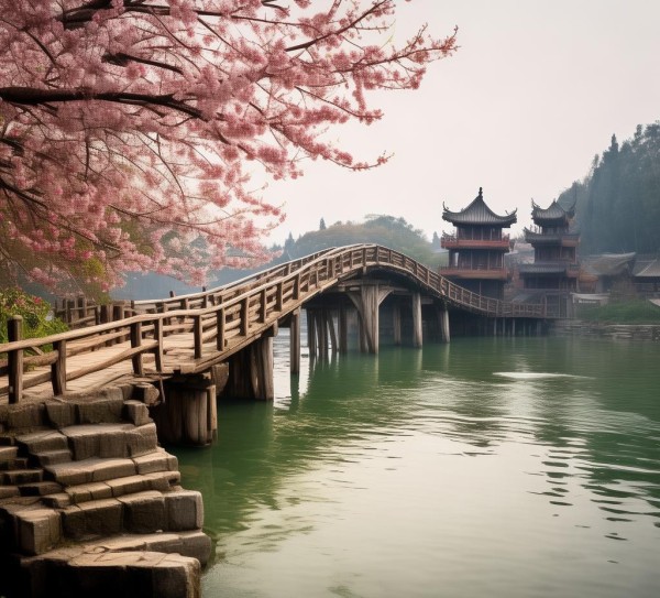 江南探幽，渡江桥畔历史遗迹与美景之旅,江南探幽，渡江桥畔历史遗迹与美景之旅,历史,景点,风情,第1张