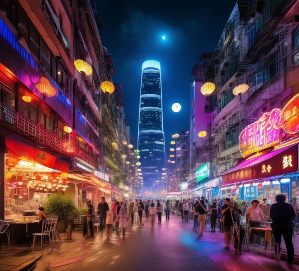 中山璀璨夜生活指南，探索夜晚的精彩之地,中山璀璨夜生活指南，探索夜晚的精彩之地,历史,景点,美食,第1张