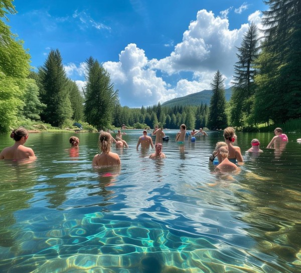 夏日畅游秘境，镜泊湖游泳胜地全攻略,夏日畅游秘境，镜泊湖游泳胜地全攻略,风光,自然,探险,第1张