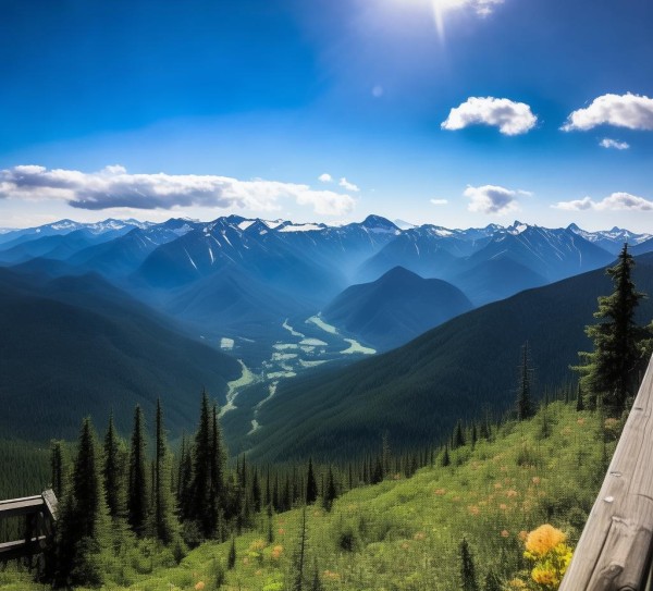 北山观景台，大自然的壮丽画卷尽收眼底,北山观景台，大自然的壮丽画卷尽收眼底,历史,景点,风光,第1张