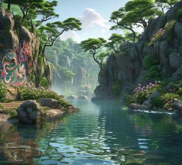 龙溪凤池，自然奇观与文化瑰宝的探秘之旅,龙溪凤池，自然奇观与文化瑰宝的探秘之旅,历史,美食,风光,第1张
