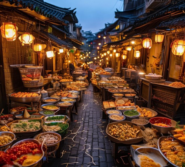古都夜宵寻宝记，夜幕下的美食地图,古都夜宵寻宝记，夜幕下的美食地图,历史,美食,烧烤,第1张