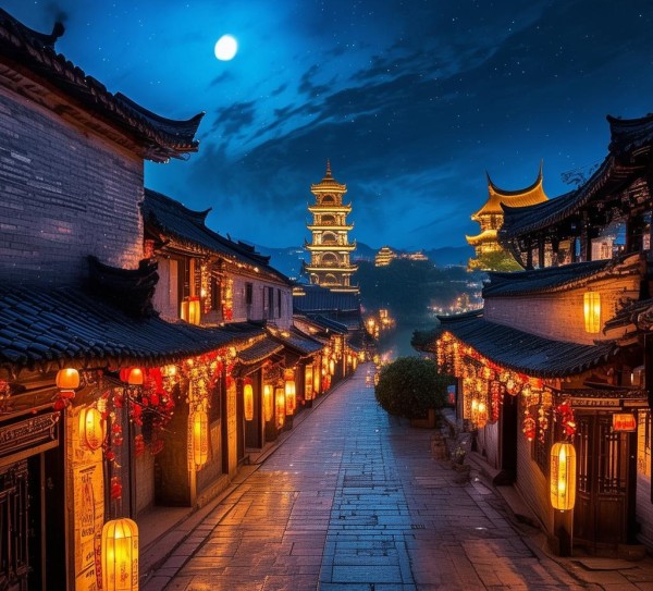 潼关古城夜游指南，十大璀璨夜景盘点,潼关古城夜游指南，十大璀璨夜景盘点,历史,风情,美食,第1张